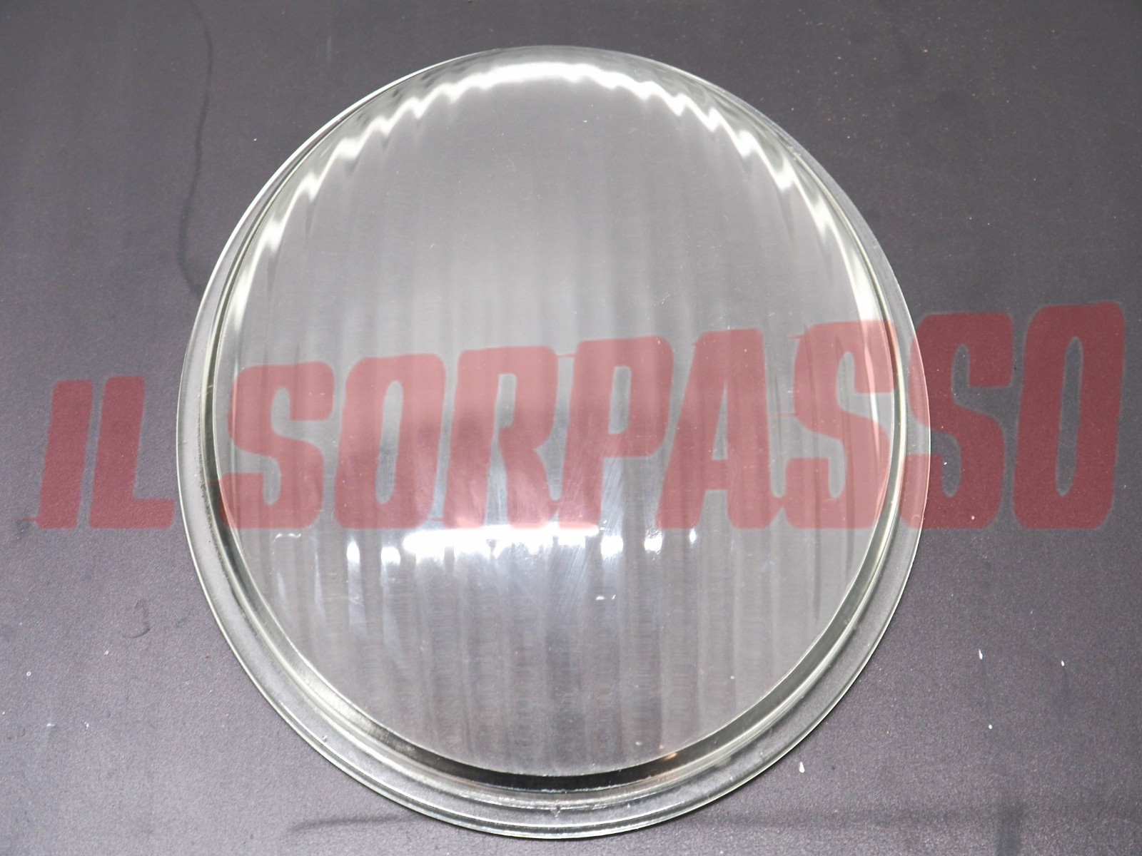 VETRO GRUPPO OTTICO FANALE FARO FIAT 1500 6 CILINDRI 1 SERIE ORIGINALE