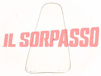 VETRO TRIANGOLARE FISSO POSTERIORE DESTRO FIAT 600 T 850 900 T E PULMINO VETRO TRIANGOLARE FISSO POSTERIORE DESTRO FIAT 600 T 850 900 T E PULMINO