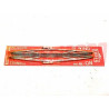 SPAZZOLE TERGI TERGICRISTALLI CROMATE FIAT 124 SPORT COUPE 1400 1600 ORIGINALI