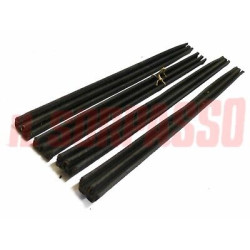 4 STECCHE GUARNIZIONI SCORRIVETRO DOPPIO FIAT 500 GIARDINIERA 600 MULTIPLA 