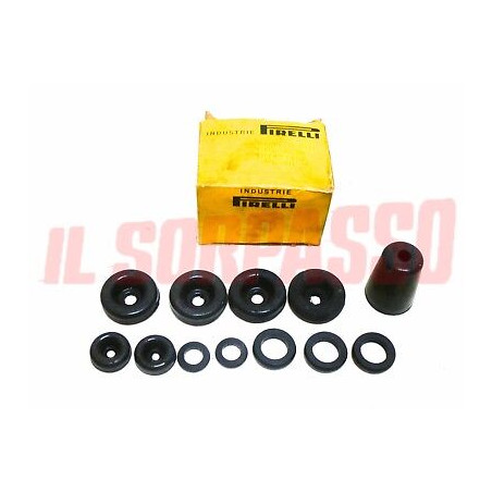 KIT RIPARAZIONE GOMMINI CILINDRETTI POMPA FRENO FIAT 600 T 850 T PULMINO PIRELLI