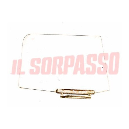 VETRO SCENDENTE + GUIDA PORTA ANTERIORE DESTRA ALFA ROMEO 1750 2000 BERLINA