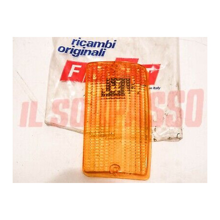 PLASTICA ARANCIONE FANALINO FRECCIA SINISTRA AUTOBIANCHI A111 ORIGINALE CARELLO