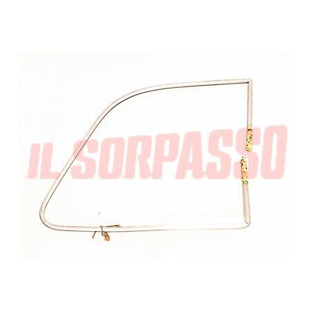 MODANATURA PROFILO VETRO LATERALE FISSO DESTRO AUTOBIANCHI BIANCHINA BERLINA 