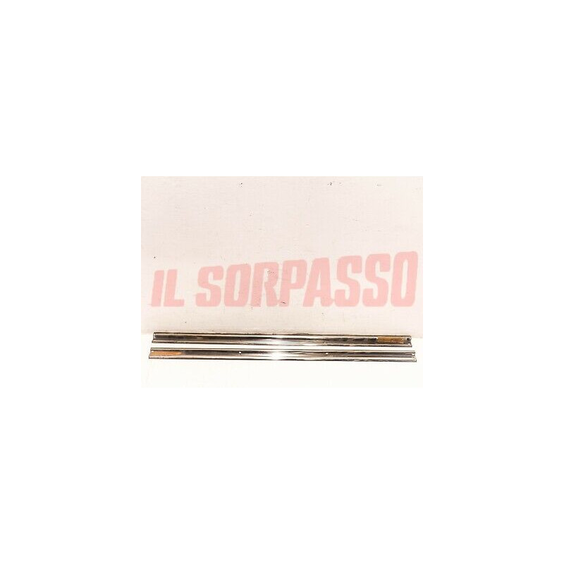 Coppia Profili Battitacco Auto In Alluminio 48x3.5 Cm – Universali Con Biadesivo