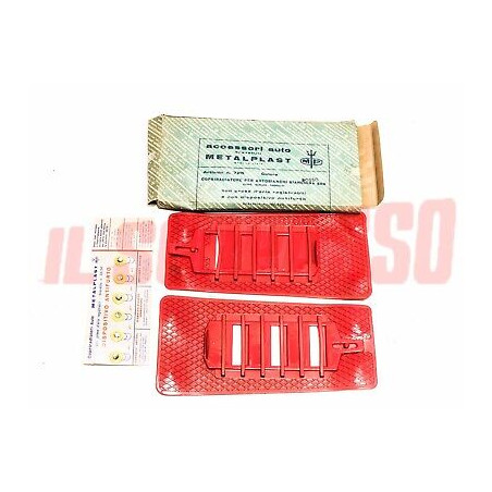 MASCHERINE PRESE ARIA COFANO POSTERIORE AUTOBIANCHI BERLINA CABRIO MP ROSSE