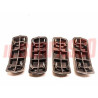 KIT 4 GOMME TAMPONI ROSTRI PARAURTI AUTOBIANCHI PRIMULA 65 C ORIGINALI