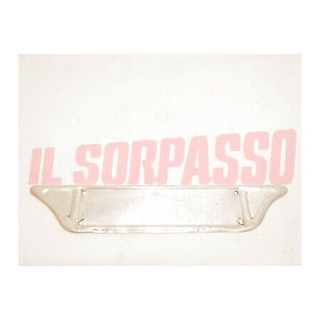 PORTA TARGA ANTERIORE ALLUMINIO FIAT TOPOLINO-1100-500-600 + VETTURE ANNI 50.