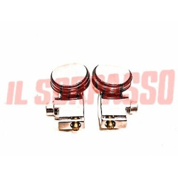 PULSANTI SCORRIVETRO PORTA DESTRA + SINISTRA FIAT TOPOLINO 500 A B C BERLINA