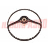 VOLANTE STERZO + PULSANTE CLACSON FIAT 850 BERLINA - 1100 R ORIGINALE USATO