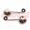 MANIGLIE ALZAVETRO PORTA DESTRA SINISTRA FIAT 850 COUPE SPIDER - PRIMULA 