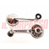 MANIGLIE ALZAVETRO PORTA DESTRA SINISTRA FIAT 850 COUPE SPIDER - PRIMULA 