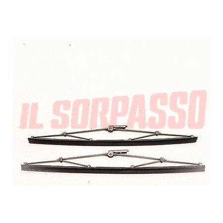 SPAZZOLE TERGI TERGICRISTALLI CROMATE FIAT 124 128 130 132 DINO 241 616 625 238