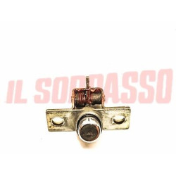 BLOCCHETTO PULSANTE BAULE PORTELLONE COFANO FIAT 850 SPIDER + SPORT ORIGINALE