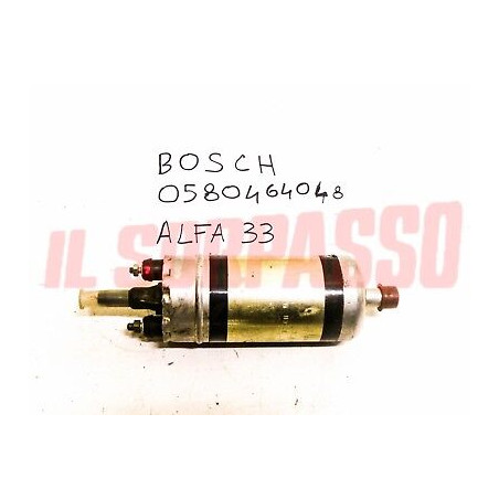 POMPA ELETTRICA BENZINA ALFA ROMEO 33 ORIGINALE BOSCH 0580464048