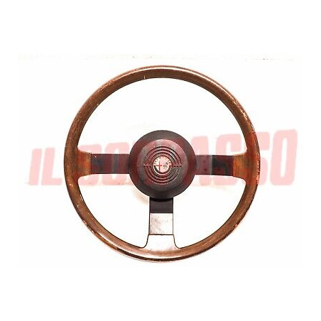 VOLANTE STERZO + PULSANTE CLACSON ALFA ROMEO ALFETTA GIULIETTA 1.8 ORIGINALE