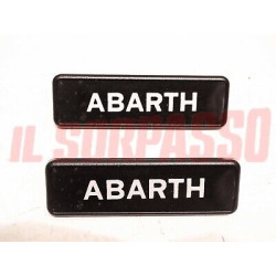 SCRITTE LATERALI PARAFANGO ANTERIORE AUTOBIANCHI A112 ABARTH