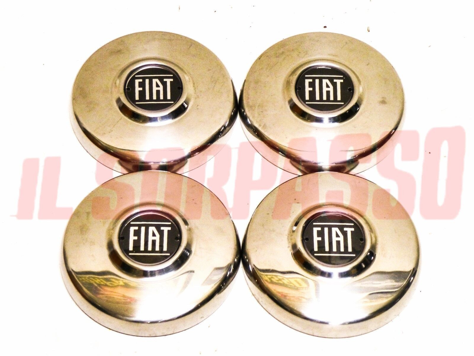 COPPE RUOTA BORCHIE CERCHI CROMODORA FIAT 124 COUPE SPIDER COPPE RUOTA BORCHIE CERCHI CROMODORA FIAT 124 COUPE SPIDER