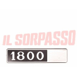 SCRITTA SIGLA POSTERIORE 1800 LANCIA BETA IN PLASTICA