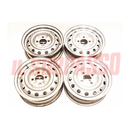 CERCHI RUOTA  ALFA ROMEO GT DUETTO GIULIA 1750 2000 MOD. CON COPPETTA 5 X 14 