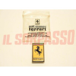 STEMMA  ORIGINALE LOGO FREGIO EMBLEMA SMALTATO COFANO ANTERIORE FERRARI 60 - 70