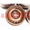  CERCHI RUOTA BORRANI FIAT 1100 103 FUORISERIE - TV - VIGNALE ORIGINALI