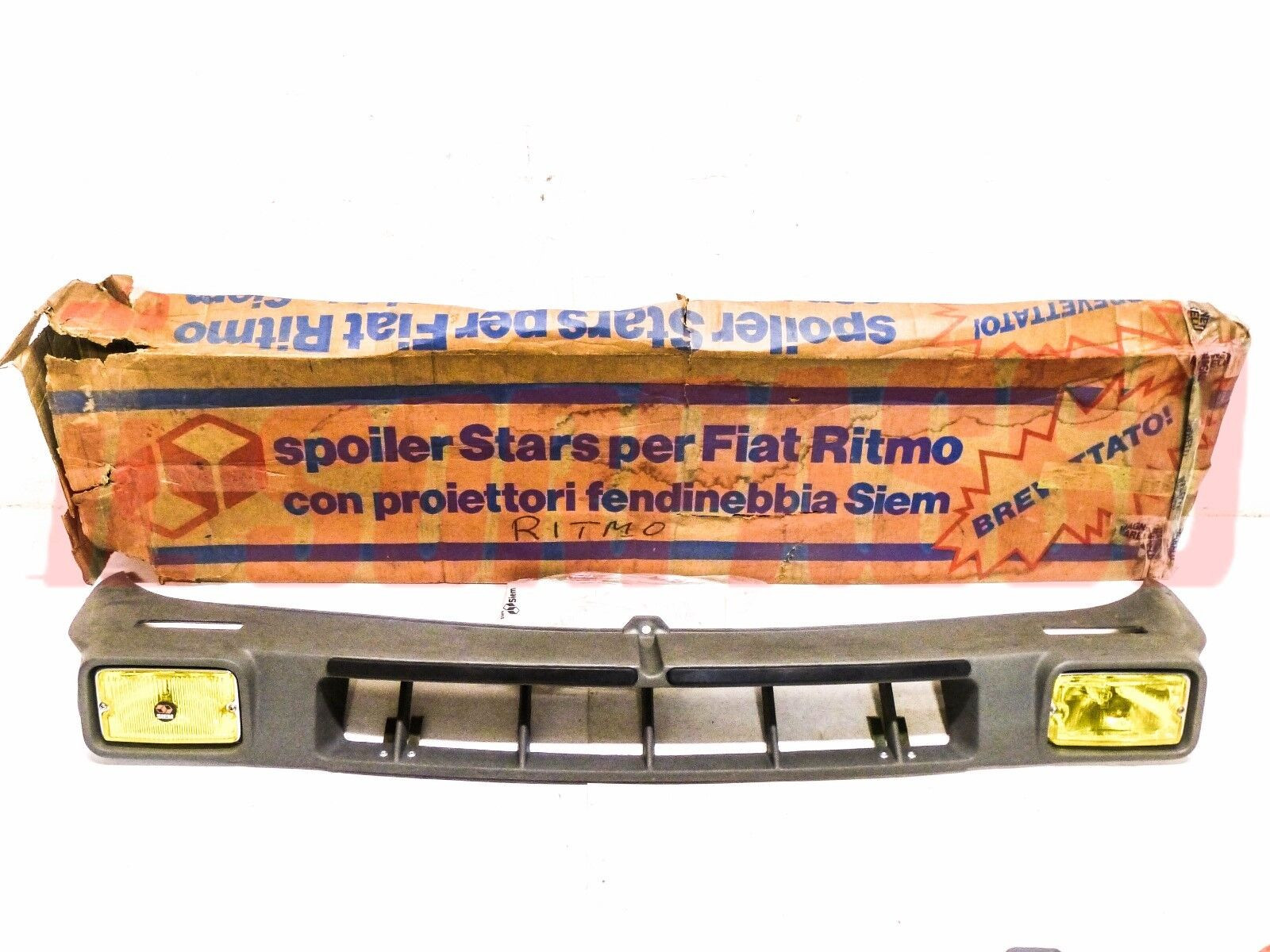 SPOILER PARAURTI ANTERIORE CON FENDINEBBIA STARS FIAT RITMO 1 SERIE + ABARTH
