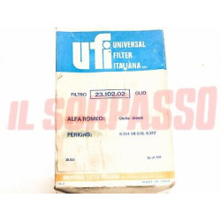 FILTRO OLIO ALFA ROMEO GIULIA DIESEL ORIGINALE UFI