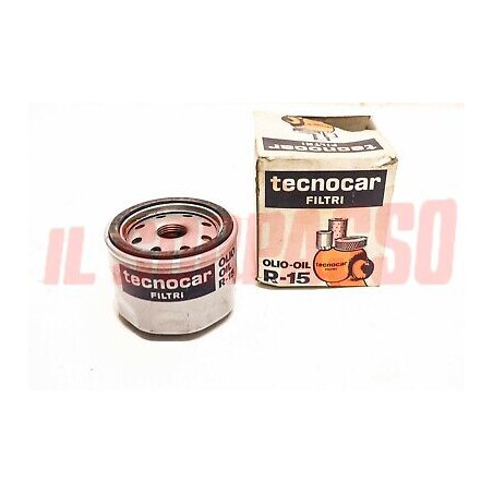 FILTRO OLIO RENAULT R4 R5 R6 ORIGINALE TECNOCAR