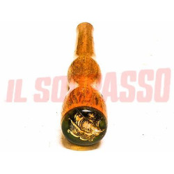 POMELLO CAMBIO LEGNO ACCESSORIO FIAT 500 600 850 1100 124 125 126 127 128 NAVE