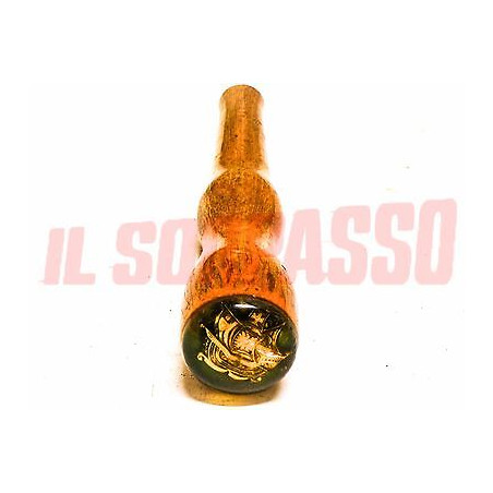 POMELLO CAMBIO LEGNO ACCESSORIO FIAT 500 600 850 1100 124 125 126 127 128 NAVE