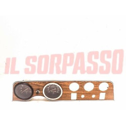 PLANCIA CRUSCOTTO CONTACHILOMETRI + CONTAGIRI FIAT 124 SPORT COUPE 1 SERIE