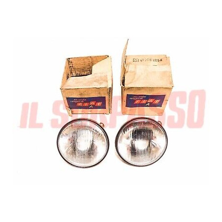 GRUPPI OTTICI FANALI FARI FIAT 128 COUPE SL + 131 SPECIAL + 132 ORIGINALI ELMA 