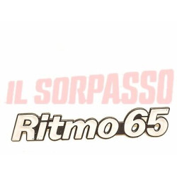 SCRITTA SIGLA POSTERIORE FIAT RITMO 65 ORIGINALE