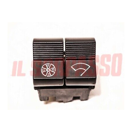 INTERRUTTORI DOPPI VENTOLA TERGICRISTALLO FIAT 1100 R - 1300 1500 BERLINA 1500 C