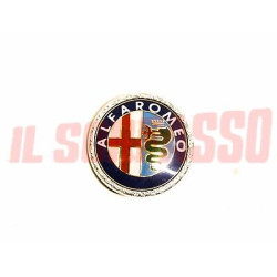 STEMMA VERTICALE MASCHERINA COFANO ALFA ROMEO NO MILANO GIULIA GT DUETTO ALFETTA