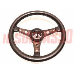 VOLANTE LUISI 3 RAZZE 2 FORI + MOZZO FIAT 126  500 - 600 - 850 - ABARTH DIAM. 34