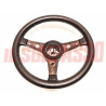 VOLANTE LUISI 3 RAZZE 2 FORI + MOZZO FIAT 126  500 - 600 - 850 - ABARTH DIAM. 34