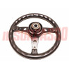 VOLANTE LUISI 3 RAZZE 2 FORI + MOZZO FIAT 126  500 - 600 - 850 - ABARTH DIAM. 34