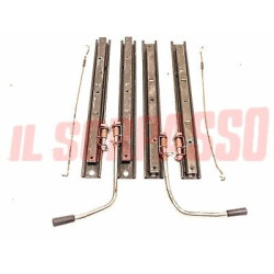 SLITTE GUIDE STAFFE SEDILI ANTERIORI LANCIA FULVIA COUPE ZAGATO ORIGINALI