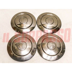COPPE RUOTA ALFA ROMEO GIULIA 1300 - TI 1300 - SPIDER JUNIOR IN INOX