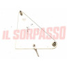 VETRO DEFLETTORE SINISTRO FIAT 127 1 SERIE 1 TIPO SENZA PLACCHETTA ORIGINALE