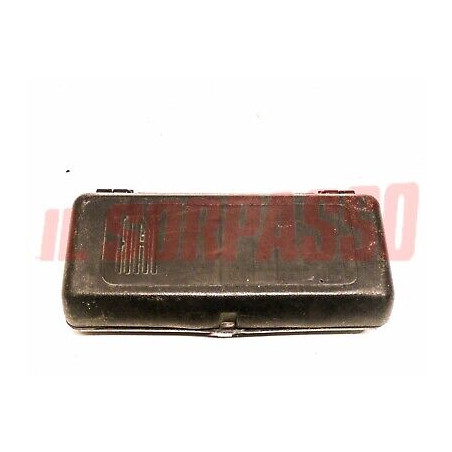 SCATOLA CONTENITORE VALIGIETTA CUSTODIA ATTREZZI FIAT 500 - 126 - 127 - 128 NERA