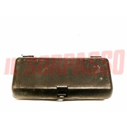 SCATOLA CONTENITORE VALIGIETTA CUSTODIA ATTREZZI FIAT 500 - 126 - 127 - 128 NERA