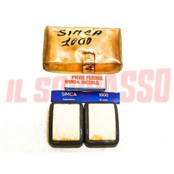 COPRI PEDALI ANTISCIVOLO SIMCA 1000 ACCESSORI DELL'EPOCA