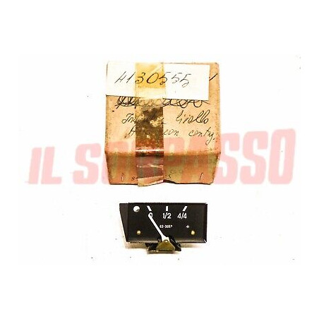 STRUMENTO INDICATORE BENZINA CRUSCOTTO FIAT 850 SPORT COUPE - A112 1 S ORIGINALE