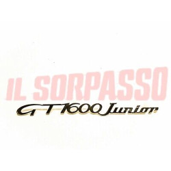 SCRITTA SIGLA COFANO POSTERIORE ALFA ROMEO GT JUNIOR 1600