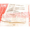 RISCONTRO SERRATURA CHIUSURA BAULE PORTELLONE COFANO FIAT 127 - A112 1 SERIE 