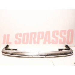 PARAURTI ANTERIORE + STAFFE LANCIA FLAVIA COUPE 1500 1800 ORIGINALE