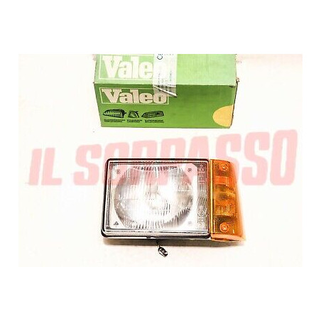 GRUPPO OTTICO FARO FANALE ANTERIORE SINISTRO FIAT PANDA 30 45 4X4 ORIGINALE ELMA